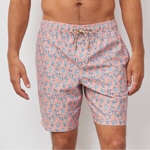 Rails Kian Swim Short Scattered Posy Peach Size XL NWT
